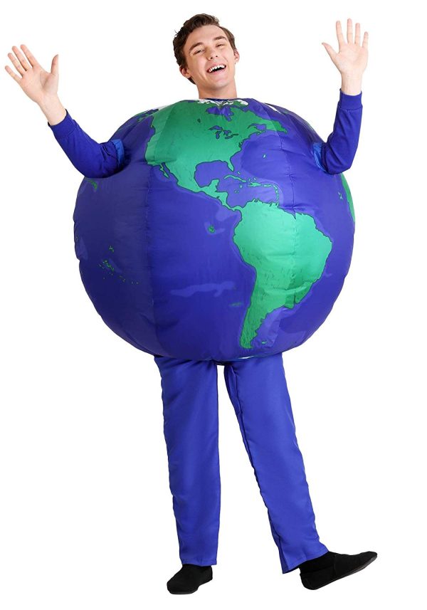 Fantasia Mundo Terra Inflável Adulto Fantasia Mundo Terra Inflável Adulto