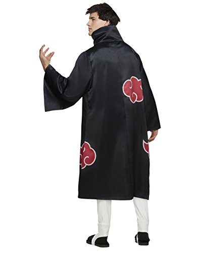 Fantasia Naruto Anime Akatsuki Luxo Adulto Fantasia Naruto Anime Akatsuki Luxo Adulto