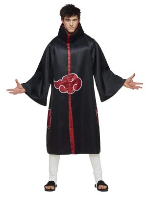Fantasia Naruto Anime Akatsuki Luxo Adulto