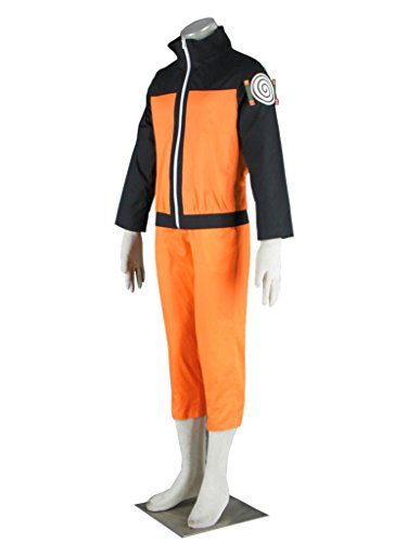 Fantasia Naruto Anime Uzumaki Adulto Cosplay Fantasia Naruto Anime Uzumaki Infantil Cosplay