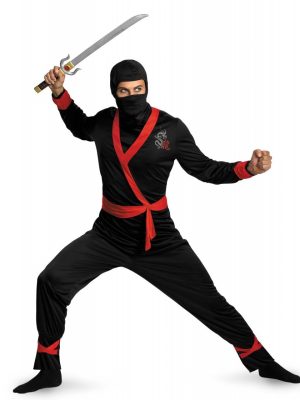 Fantasia Ninja Master Adulto Luxo Fantasia Ninja Master Adulto Luxo