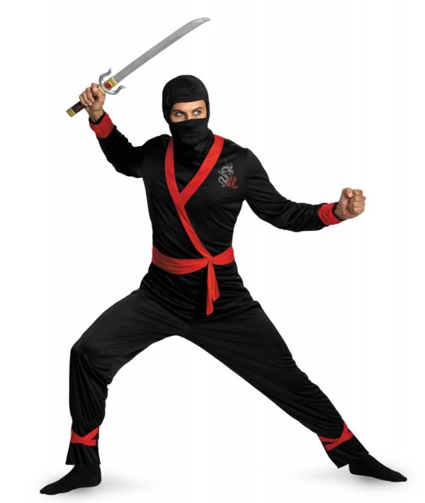 Fantasia Ninja Master Adulto Luxo Fantasia Ninja Master Adulto Luxo