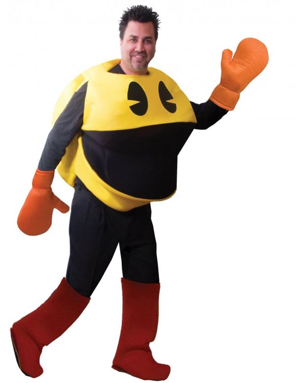 Fantasia PacMan Pac Man Luxo Adulto Fantasia PacMan Pac Man Luxo Adulto