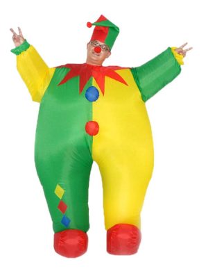 Fantasia Palhaço Inflável Adulto Luxo Fantasia Palhaço Inflável Adulto Luxo