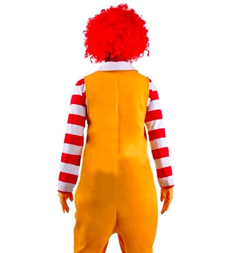 Fantasia Palhaço McDonalds Infantil Fantasia Palhaço McDonalds Infantil