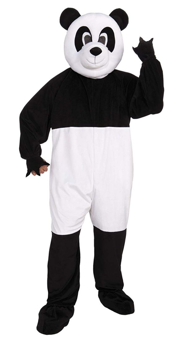 Fantasia Panda Mascote Adulto Clássica Fantasia Panda Mascote Adulto Clássica