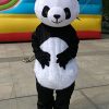 Fantasia Panda Mascote Adulto Elite