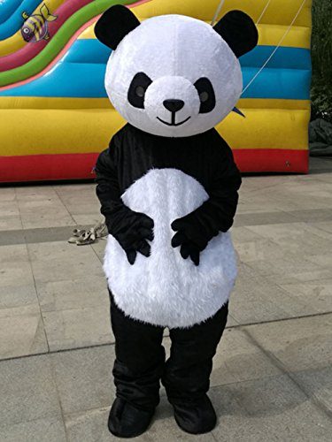Fantasia Panda Mascote Adulto Elite Fantasia Panda Mascote Adulto Elite