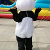 Fantasia Panda Mascote Adulto Elite