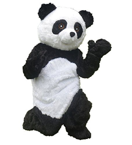 Fantasia Panda Mascote Adulto Elite Profissional Fantasia Panda Mascote Adulto Elite Profissional