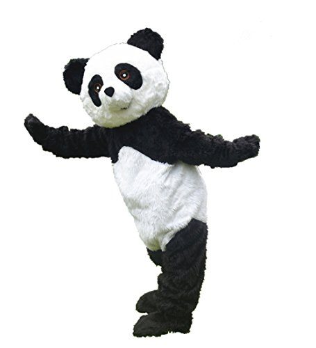 Fantasia Panda Mascote Adulto Elite Profissional Fantasia Panda Mascote Adulto Elite Profissional