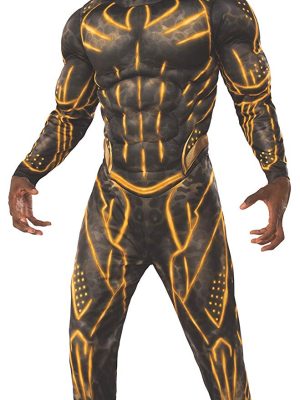 Fantasia Pantera Negra Guerra Infinita Adulto Luxo Amarelo Fantasia Pantera Negra Guerra Infinita Adulto Luxo Amarelo