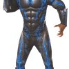 Fantasia Pantera Negra Guerra Infinita Adulto Luxo Azul