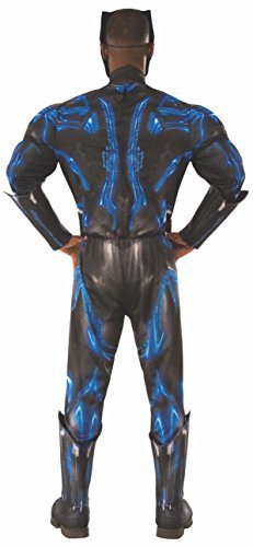 Fantasia Pantera Negra Guerra Infinita Adulto Luxo Azul