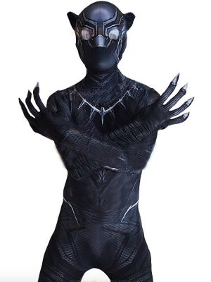 Fantasia Pantera Negra Guerra Infinita Adulto Spandex Fantasia Pantera Negra Guerra Infinita Adulto Spandex