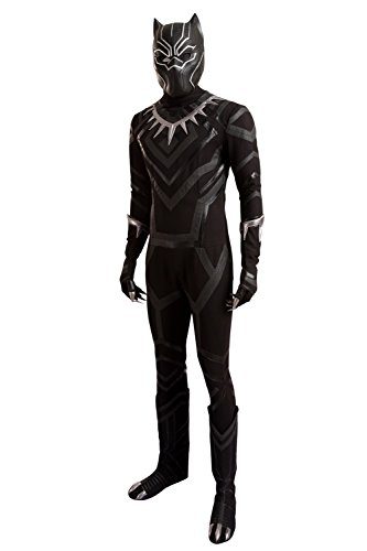 Fantasia Pantera Negra Guerra Infinita Spandex Adulto Fantasia Pantera Negra Guerra Infinita Spandex Adulto
