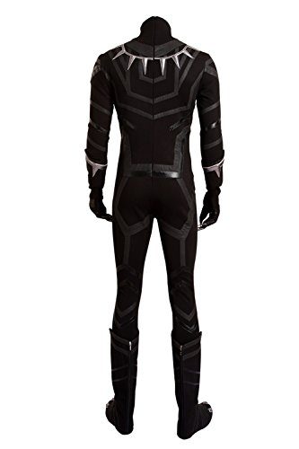 Fantasia Pantera Negra Guerra Infinita Spandex Adulto Fantasia Pantera Negra Guerra Infinita Spandex Adulto