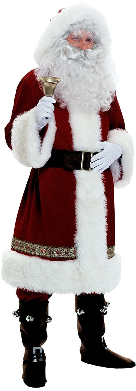 Fantasia Papai Noel Velhos Tempos Luxo