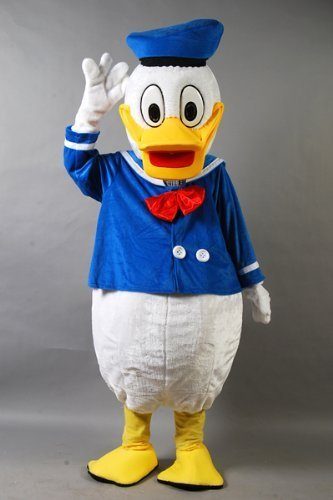 Fantasia Pato Donald Adulto Mascote Disney Fantasia Pato Donald Adulto Mascote Disney