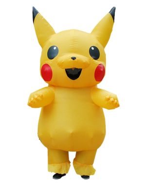 Fantasia Pikachu Pokemon Inflável Adulto Luxo Fantasia Pikachu Pokemon Inflável Adulto Luxo