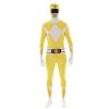 Fantasia Power Rangers Amarelo Luxo