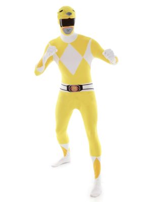 Fantasia Power Rangers Amarelo Luxo Fantasia Power Rangers Amarelo Luxo