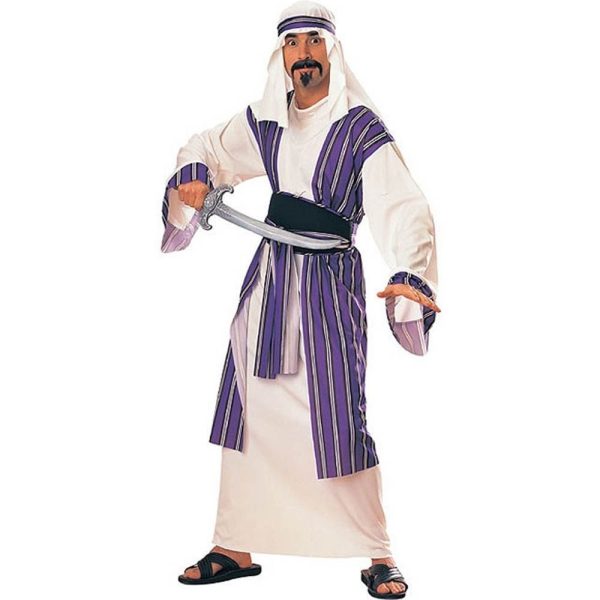 Fantasia Prince Arabe do Deserto Adulto Luxo Fantasia Prince Arabe do Deserto Adulto Luxo