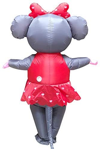 Fantasia Ratinha de Páscoa Inflável Adulto Fantasia Ratinha de Páscoa Inflável Adulto