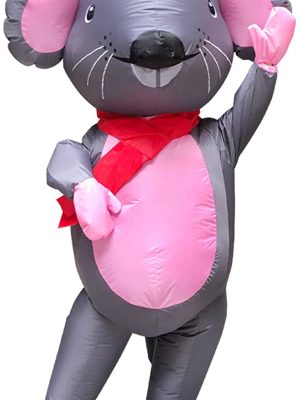 Fantasia Ratinho Inflável Adulto Fantasia Ratinho Inflável Adulto