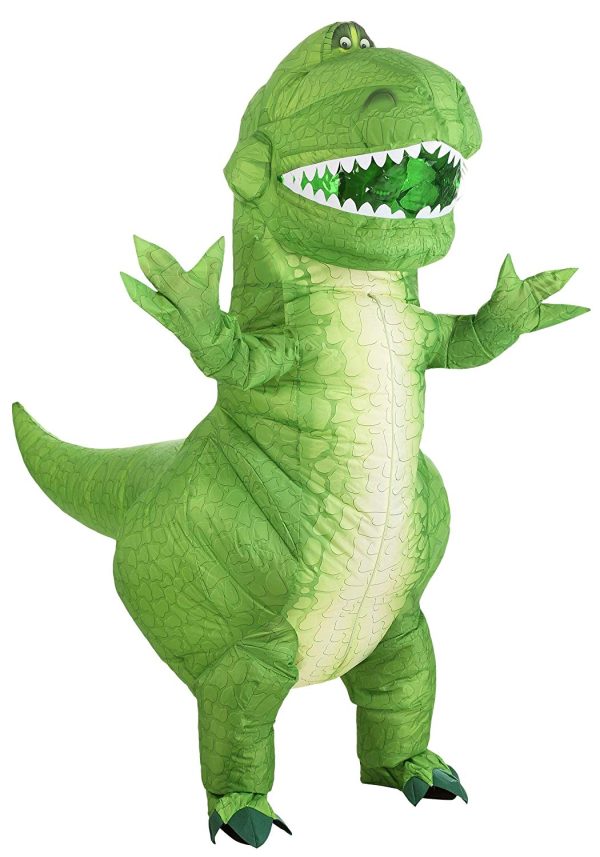 Fantasia Rex Toy Story Inflável Adulto Luxo