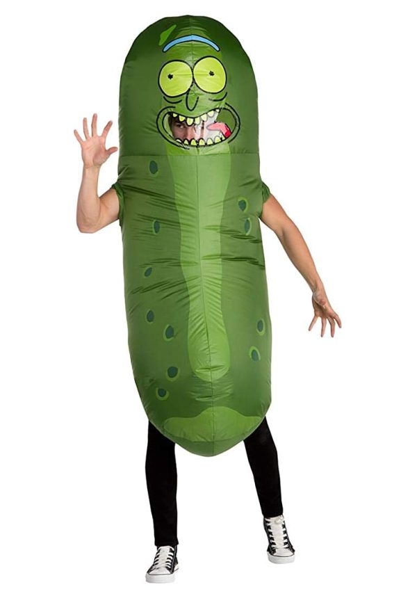 Fantasia Rick e Morty Pikle Rick Adulto Inflável Fantasia Rick e Morty Pikle Rick Adulto Inflável