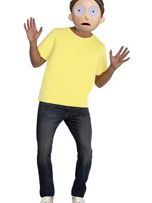 Fantasia Rick & Morty Morty Adulto Luxo Fantasia Rick & Morty Morty Adulto Luxo