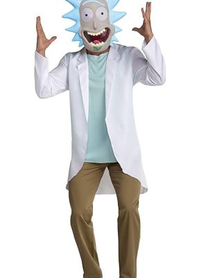Fantasia Rick & Morty Rick Adulto Luxo Fantasia Rick & Morty Rick Adulto Luxo