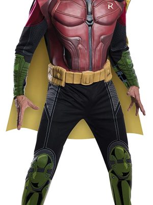 Fantasia Robin Adulto Arkham City Luxo