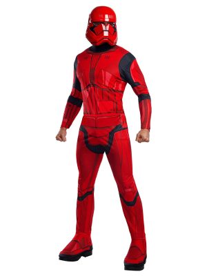 Fantasia Sith Trooper Star Wars Luxo IX Rise of Skywalker Adulto Fantasia Sith Trooper Star Wars Luxo IX Rise of Skywalker Adulto