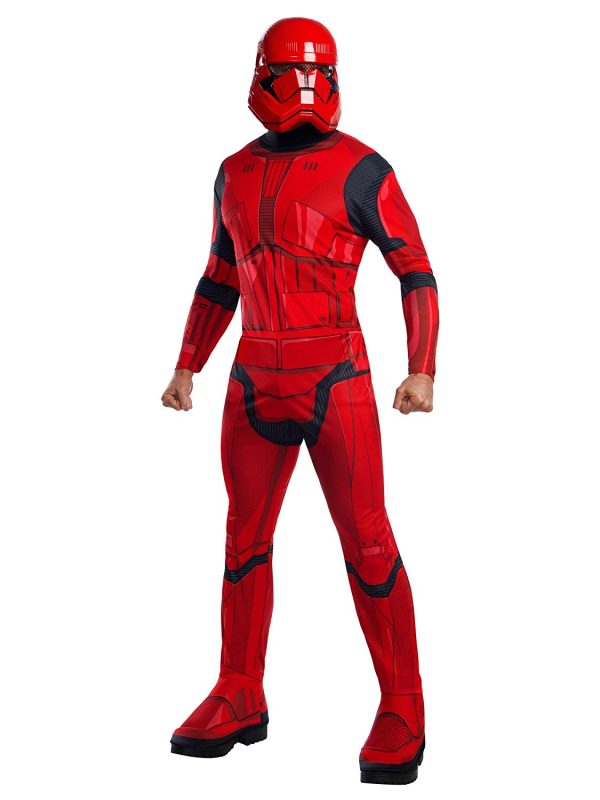 Fantasia Sith Trooper Star Wars Luxo IX Rise of Skywalker Adulto Fantasia Sith Trooper Star Wars Luxo IX Rise of Skywalker Adulto