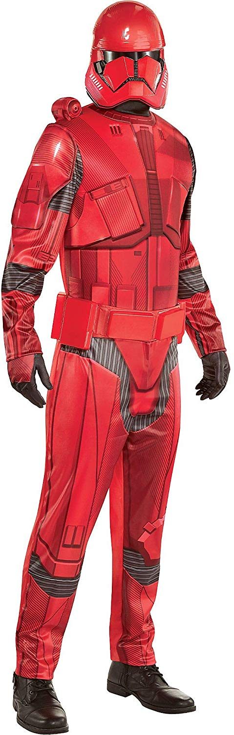 Fantasia Sith Trooper Star Wars Luxo IX Rise of Skywalker Adulto Elite Fantasia Sith Trooper Star Wars Luxo IX Rise of Skywalker Adulto Elite