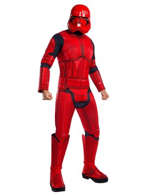 Fantasia Sith Trooper Star Wars Luxo IX Rise of Skywalker Adulto Luxo Fantasia Sith Trooper Star Wars Luxo IX Rise of Skywalker Adulto Luxo