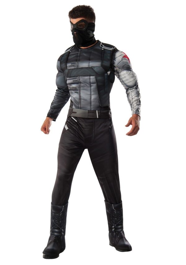 Fantasia Soldado de Inverno Guerra Civil Adulto Luxo