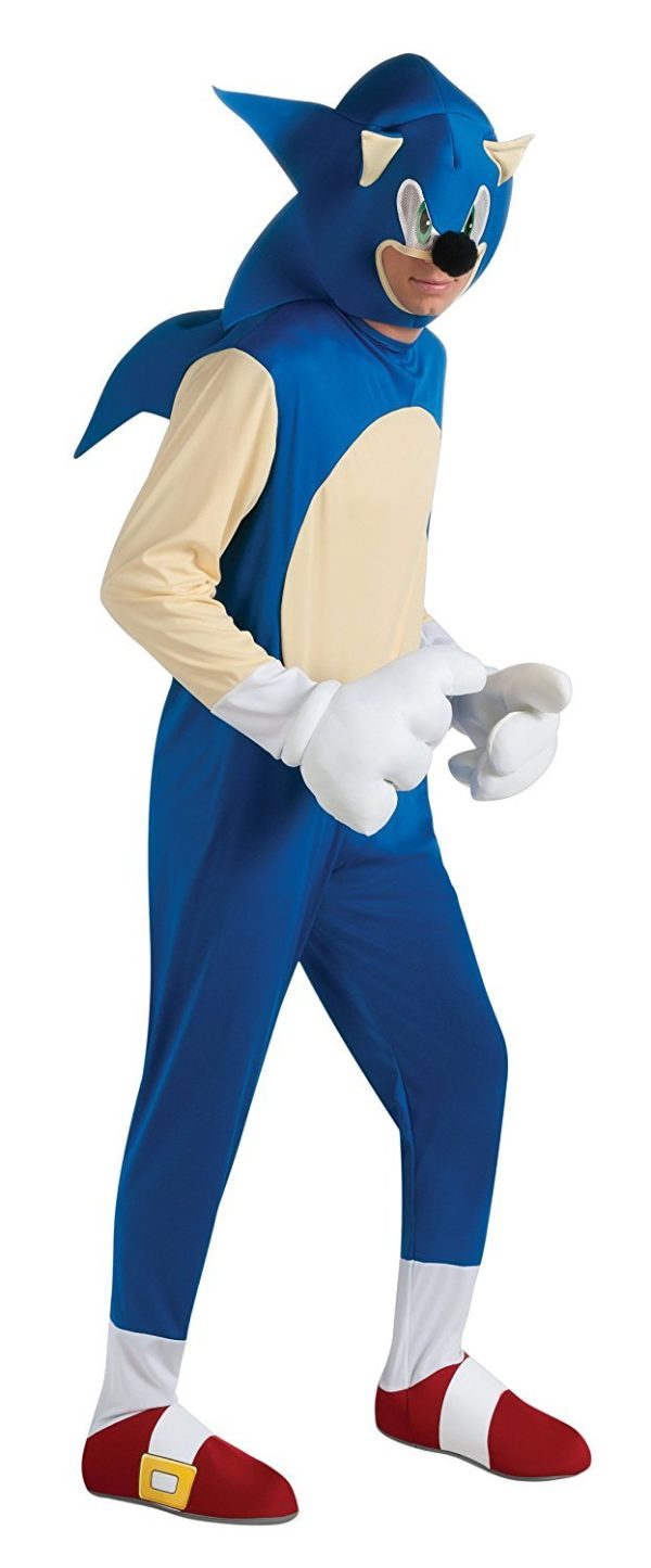 Fantasia Sonic the Hedgehog Luxo Adulto Fantasia Sonic the Hedgehog Luxo Adulto