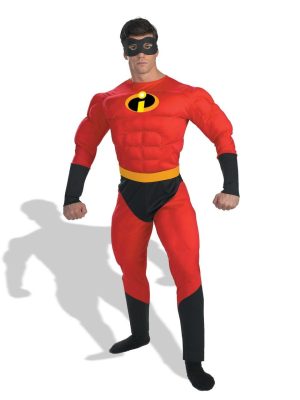 Fantasia Sr Incrível Luxo com Músculos Fantasia Sr Incrível Luxo com Músculos