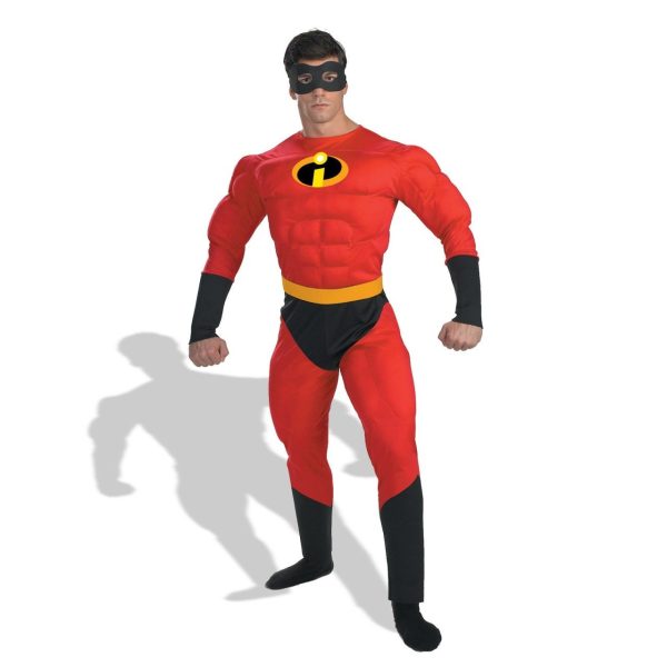 Fantasia Sr Incrível Luxo com Músculos Fantasia Sr Incrível Luxo com Músculos