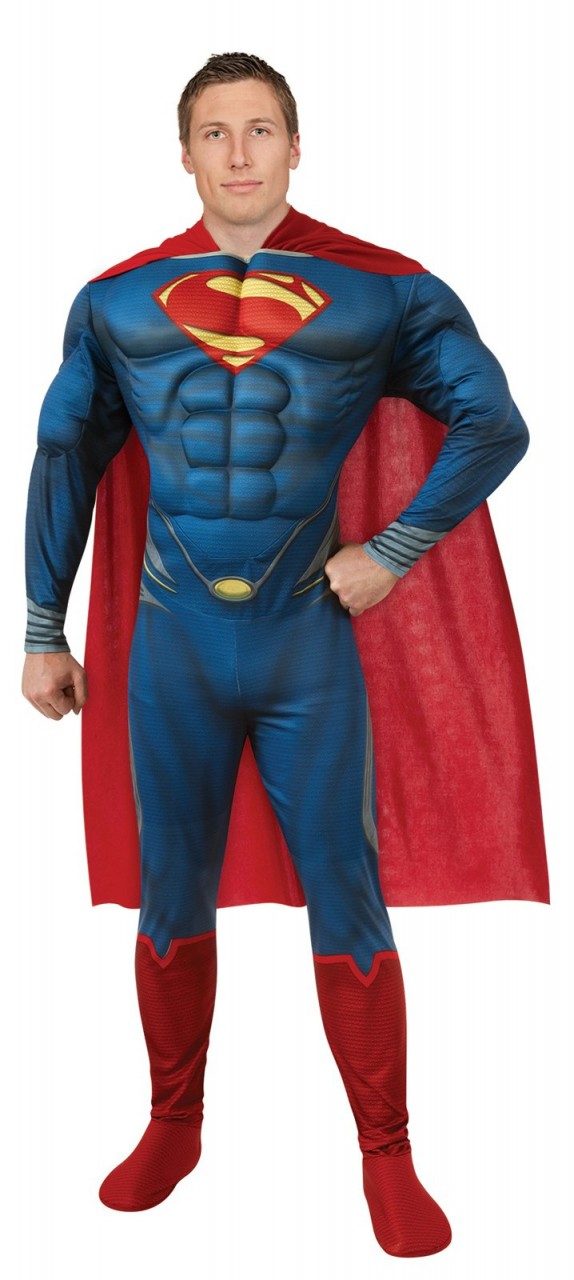 Fantasia Super Homem Adulto Homem de Aço Fantasia Super Homem Adulto Homem de Aço