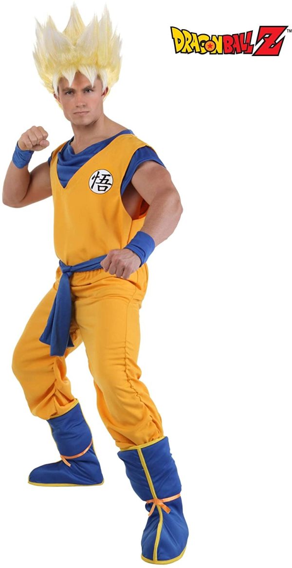 Fantasia Super Saiyan Goku Dragon Ball Adulto