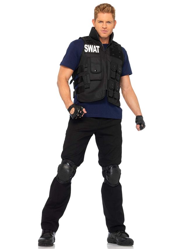 Fantasia SWAT Adulto Luxo Fantasia SWAT Adulto Luxo