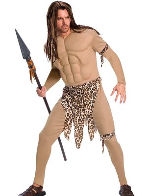 Fantasia Tarzan Homem das Cavernas Adulto