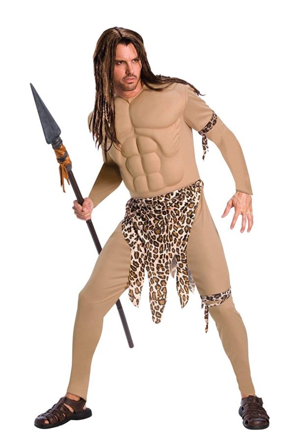 Fantasia Tarzan Homem das Cavernas Adulto Fantasia Tarzan Homem das Cavernas Adulto