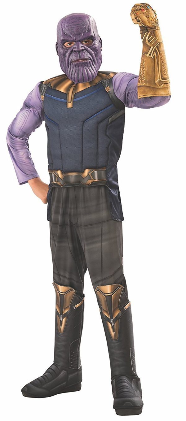 Fantasia Thanos Guerra Infinita Infantil Luxo