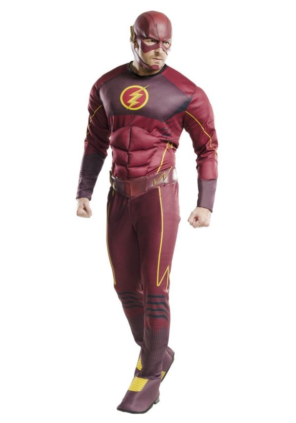 Fantasia The Flash Adulto Luxo Fantasia The Flash Adulto Luxo