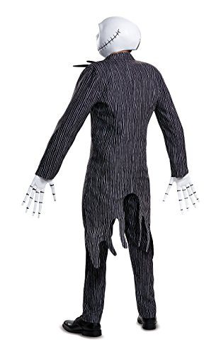 Fantasia The Nightmare Before Christmas Jack Skellington Adulto Luxo Fantasia The Nightmare Before Christmas Jack Skellington Adulto Luxo